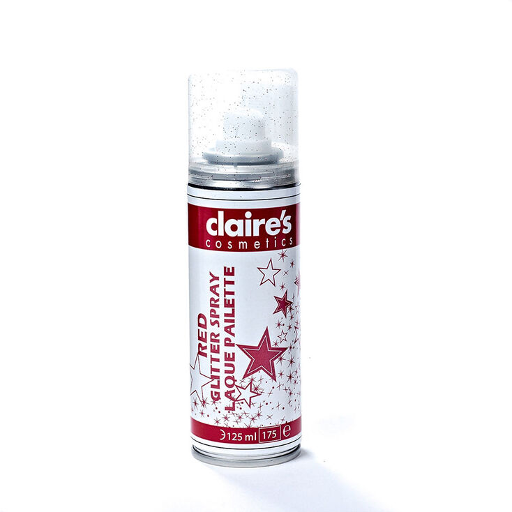 Red Glitter Hair Spray | Claire's