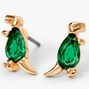 Green Cubic ZirconiaT. Rex Stud Earrings,