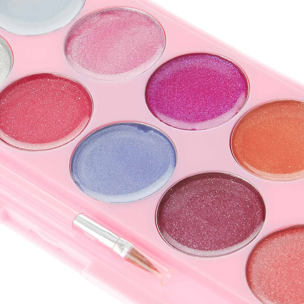 Faux ongles vegan autocollants carrés papillon à paillettes couleur dorée Claire's Club - Lot de 24,