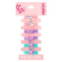 Claire&#39;s Club Animal Ribbed Hair Ties - 6 Pack,