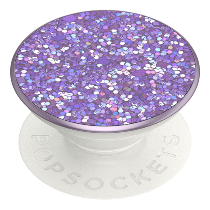 Lavender Sparkle PopSockets Swappable PopGrip,