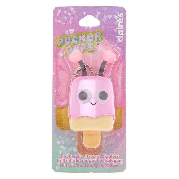 Pucker Pops Pink Deely Bopper Lip Gloss - Bubblegum,