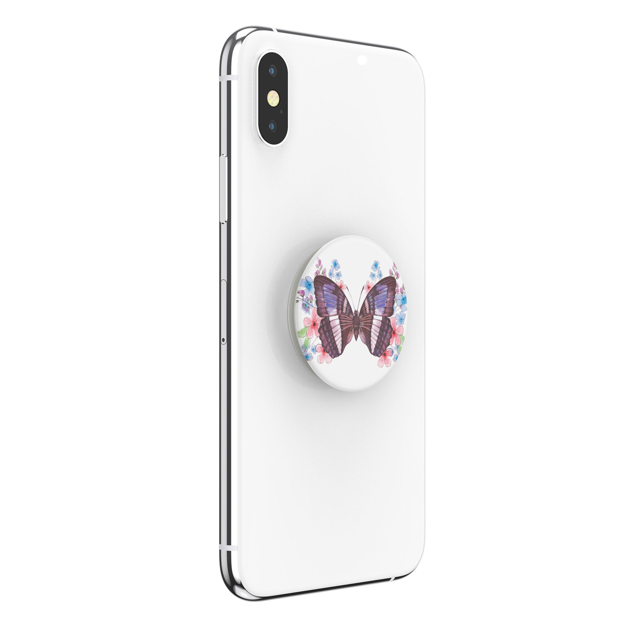 PopSockets PopGrip - Floral Butterfly,