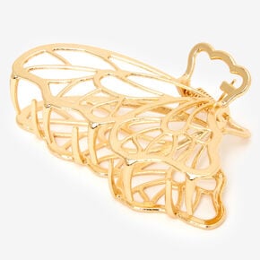 Gold Butterfly Hair Claw,