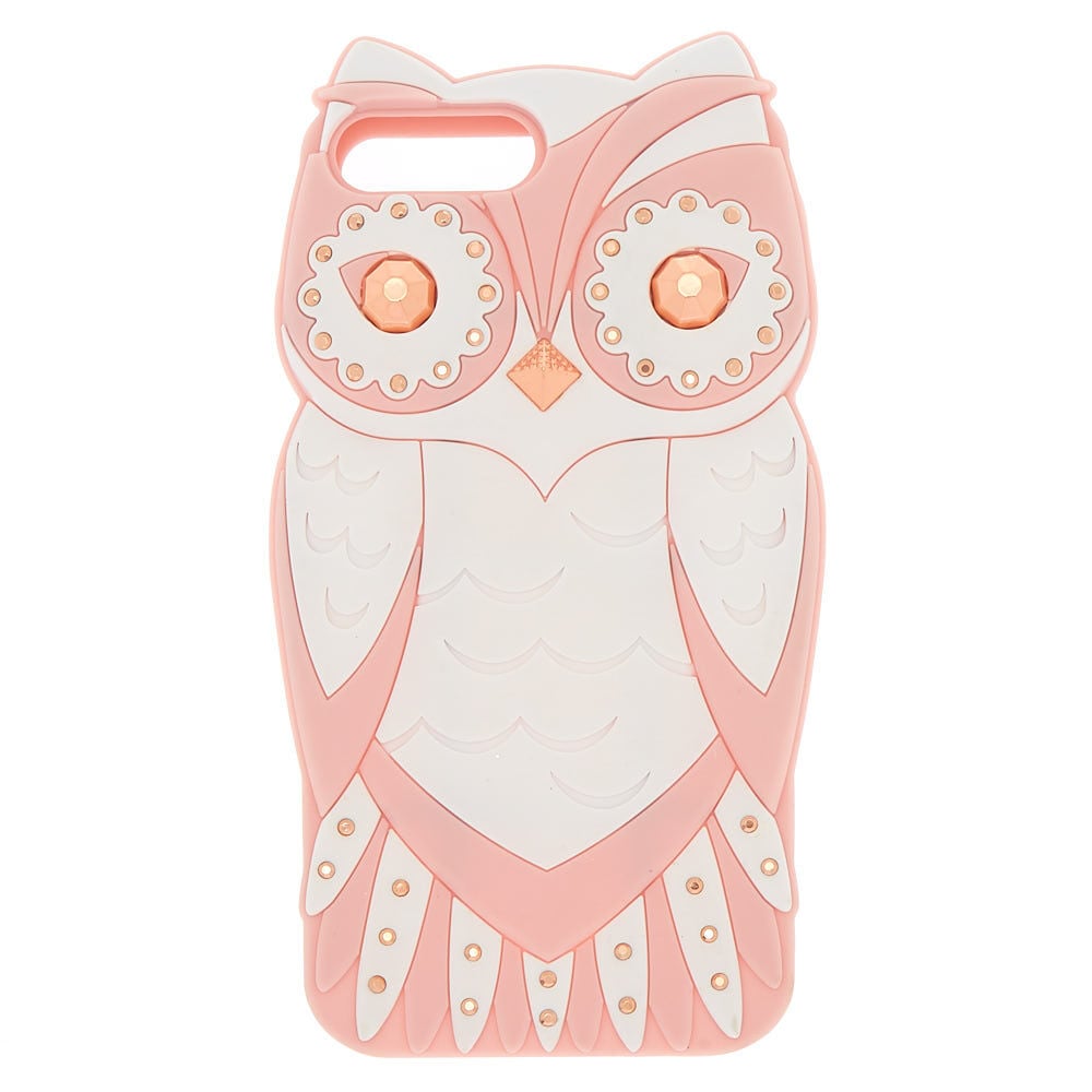 Glam Owl Phone Case - Pink,