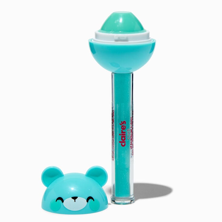 Claire&#39;s Club Blue Bear Lip Gloss Duo,