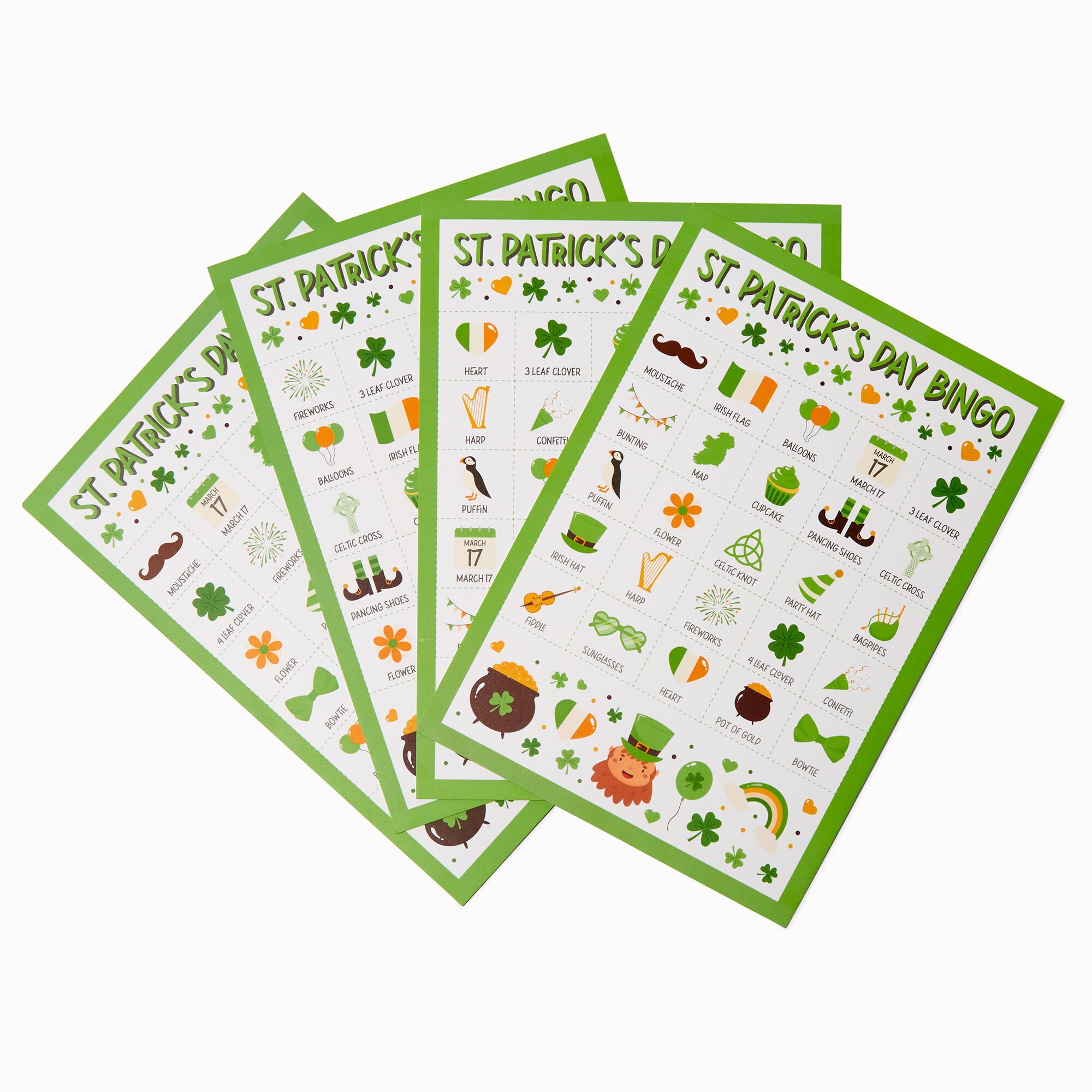 Claire's Exclusive St. Patrick's Day Party Activity Pack,