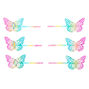 Anodised Butterfly Hair Pins - 6 Pack,