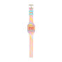 Montre digitale pastel effet tie-dye &agrave; paillettes,