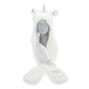 Unicorn Hood With Paw Mittens - White,