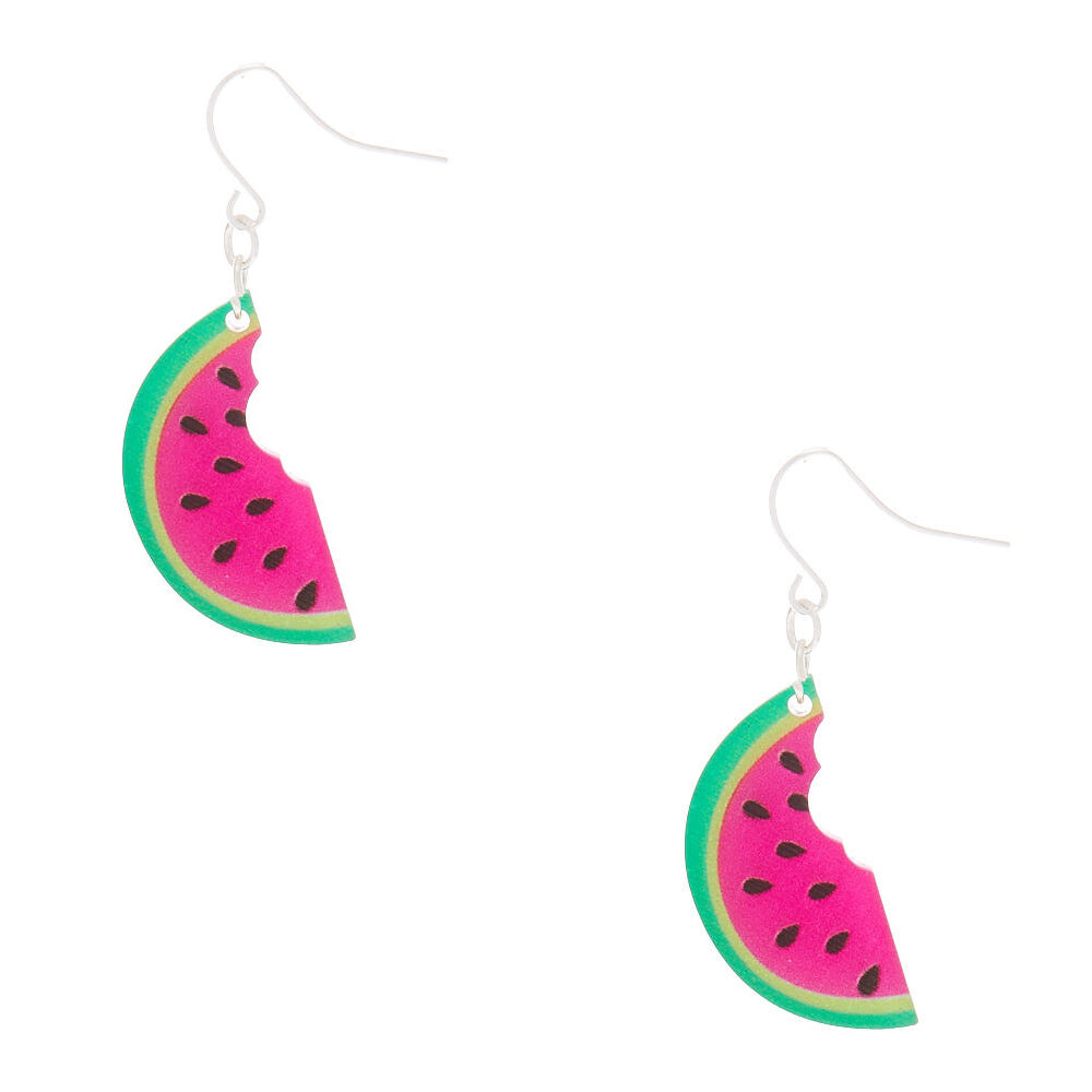 Watermelon earrings hotsell claire's
