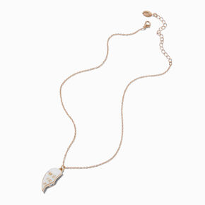 Best Friends White &amp; Blue Ombr&eacute; Heart Pendant Necklaces - 3 Pack,
