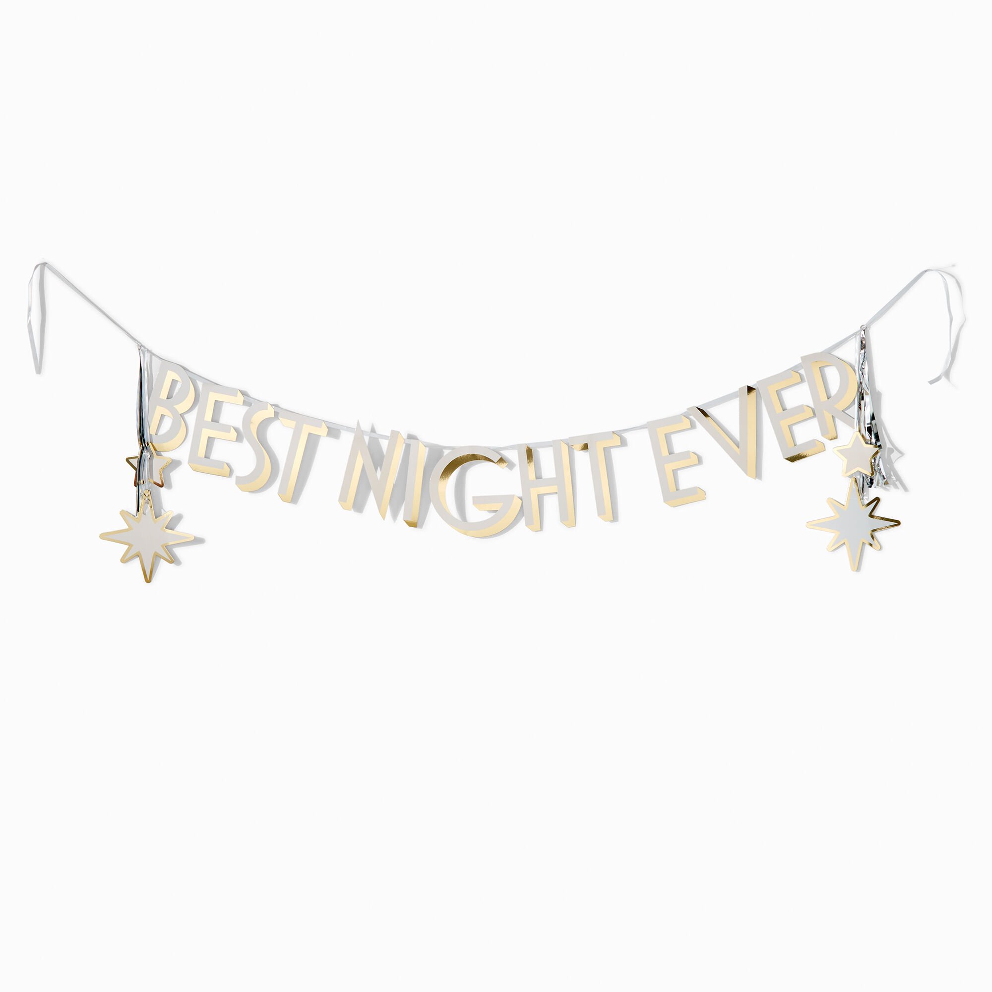 "Best Night Ever" Party Banner,