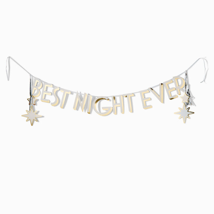 &quot;Best Night Ever&quot; Party Banner,
