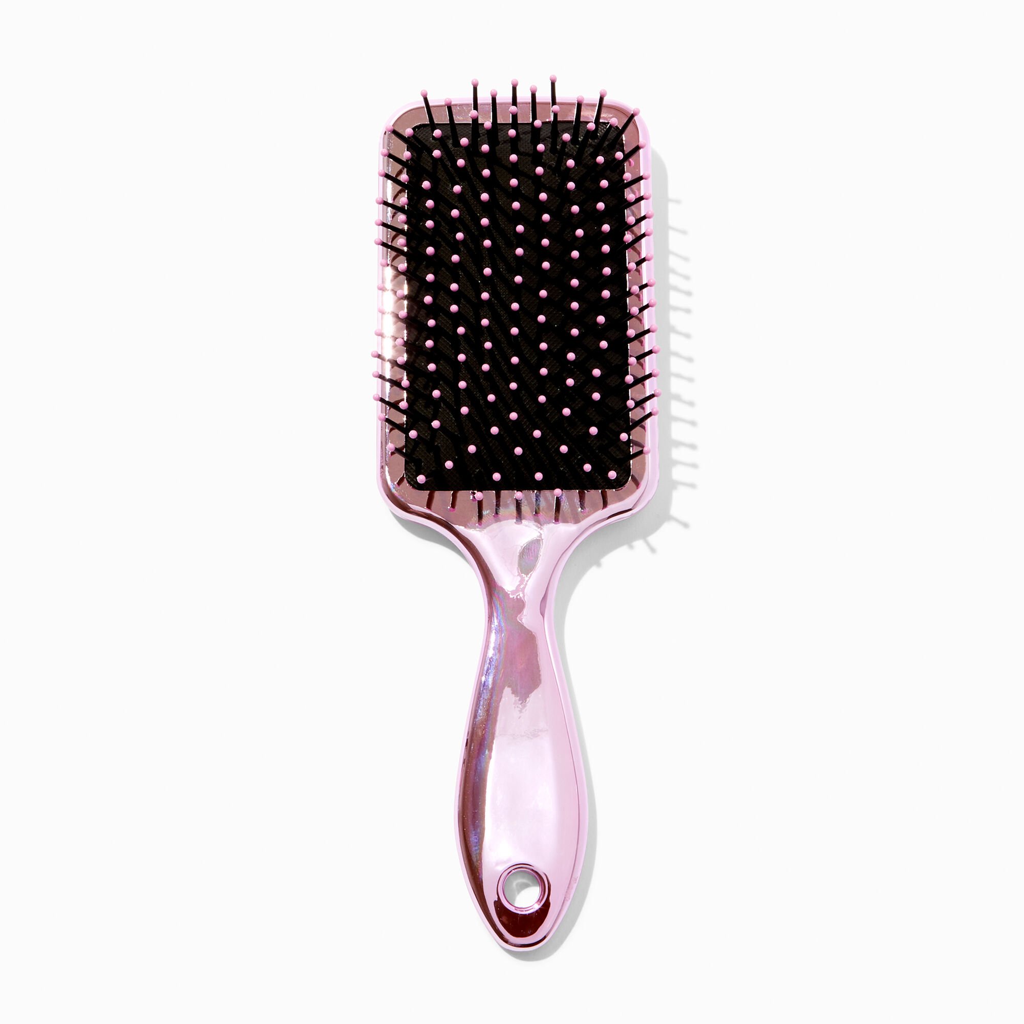 Brosse à cheveux Shine rose chrome,