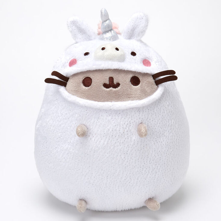 Pusheen&reg; Unicorn Onesie Soft Toy &ndash; White,