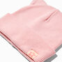 Claire&#39;s Club Pink Cat Beanie Hat,