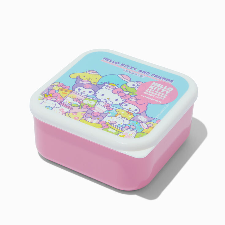 Hello Kitty&reg; And Friends Snack Shop Nesting Lunch Box Set - 3 Pack,