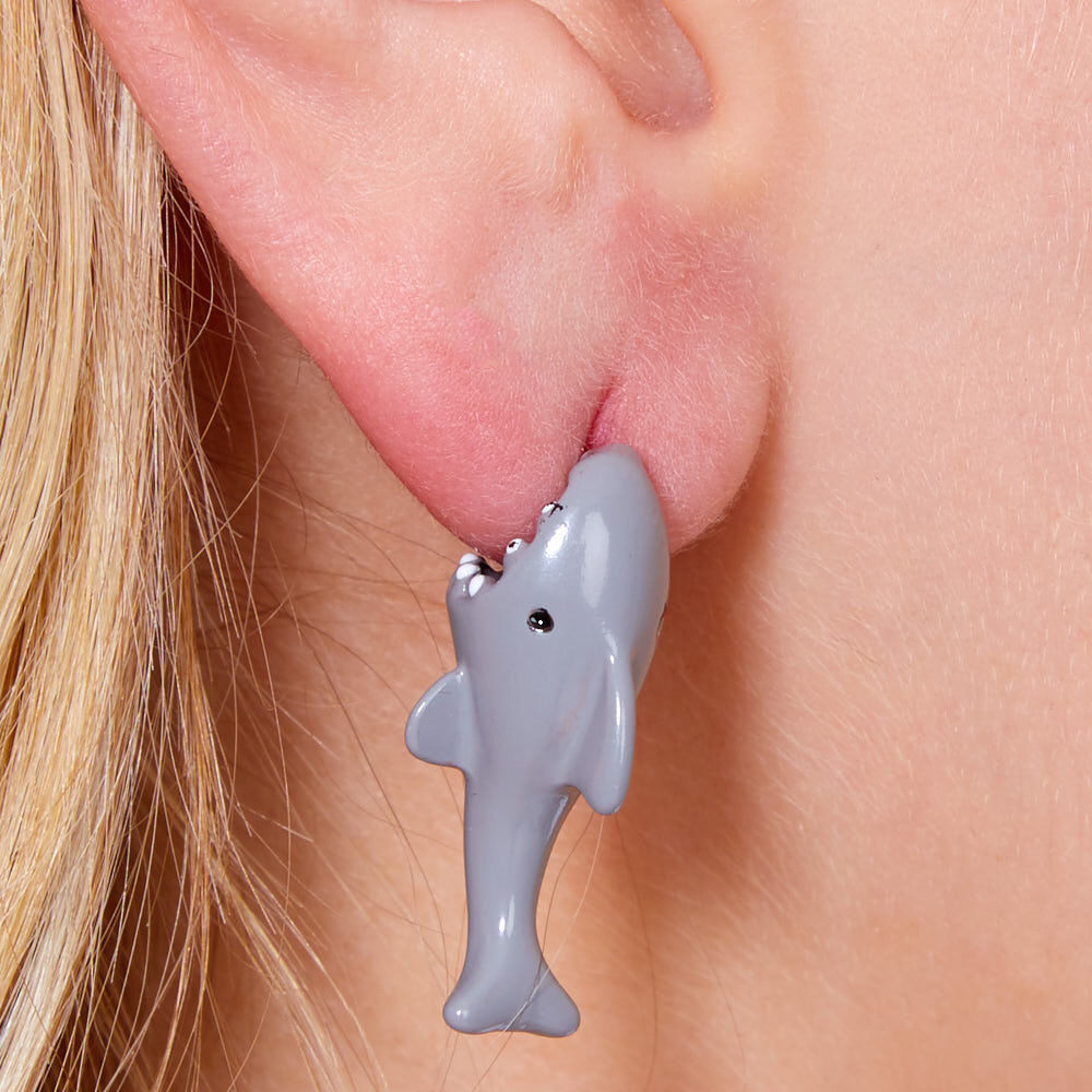 Claire's shark outlet earrings