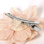 Lily Flower Hair Clips - Cream, 2 Pack,