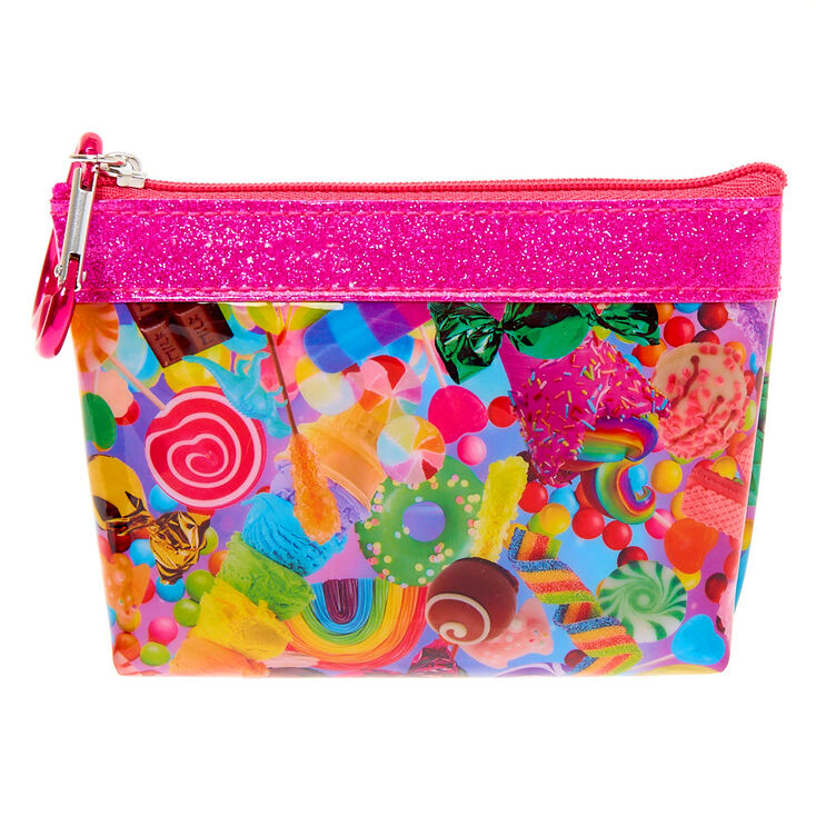 Candy Treats Zip Coin Purse - Pink,