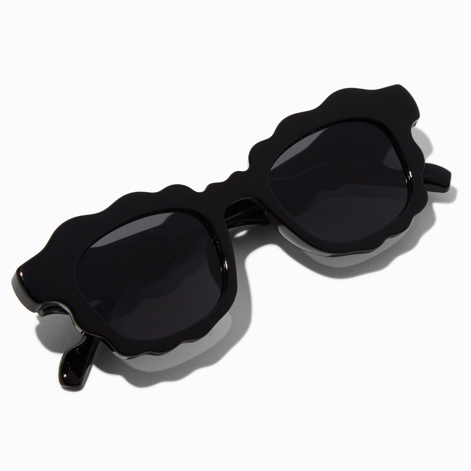 Black Geometric Sunglasses,