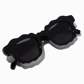 Black Geometric Sunglasses,