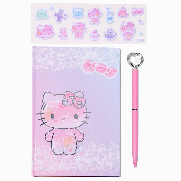 Hello Kitty&reg; 50th Anniversary Claire&#39;s Exclusive Journal Set - 3 Pack ,