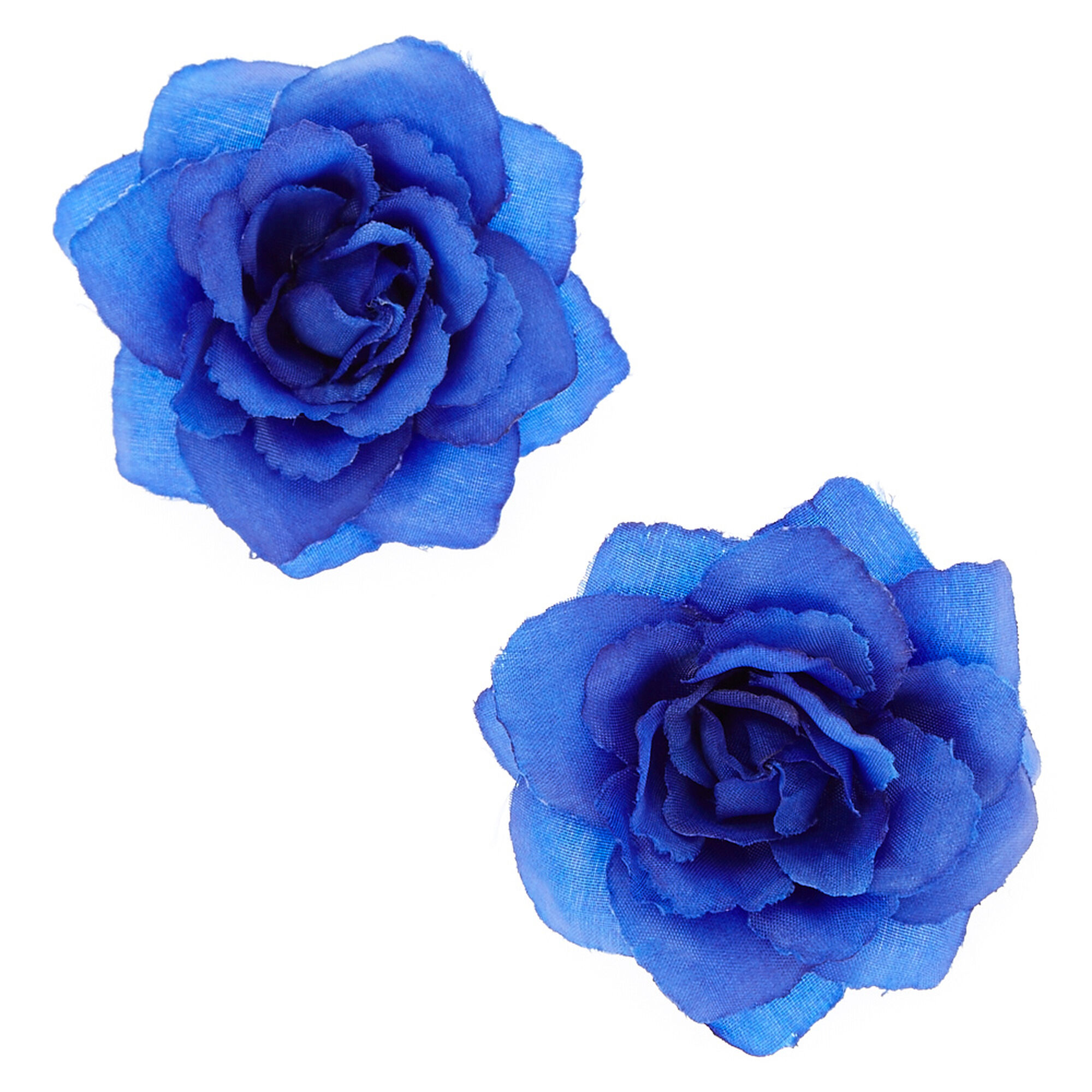 Royal Blue Rose Clips | Claire’s US