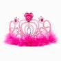 Claire&#39;s Club Hot Pink Heart Crown,