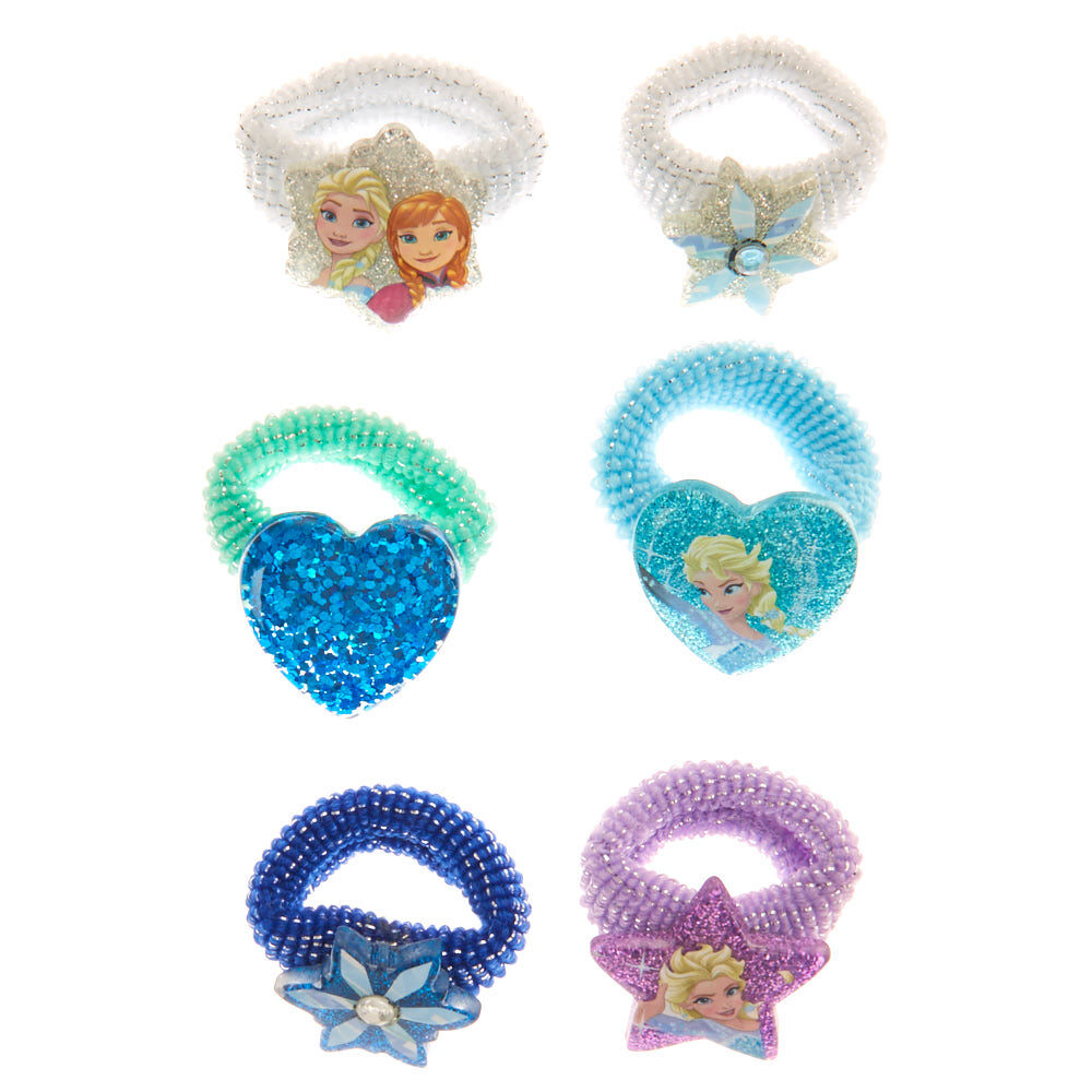 Disney® Frozen Glitter Hair Bands - 6 pack,