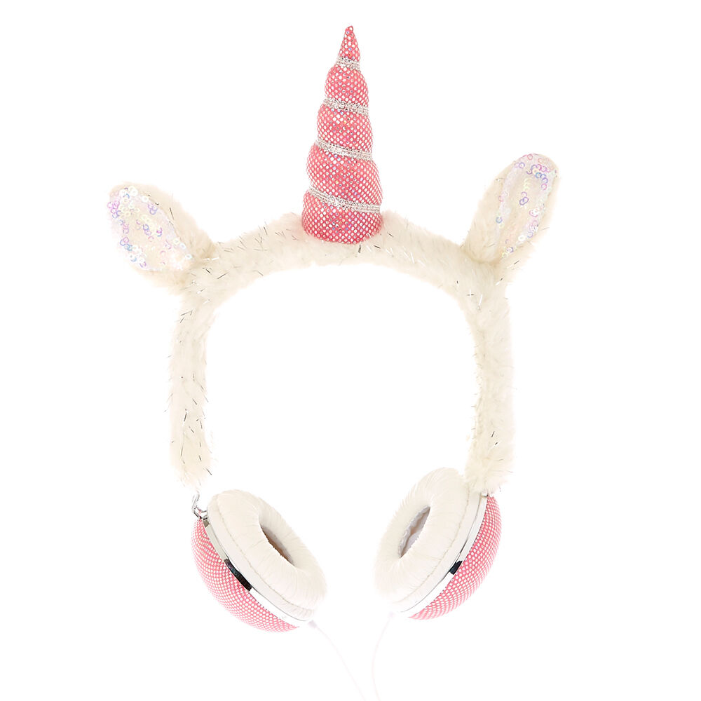 Claire's hot sale headphones unicorn