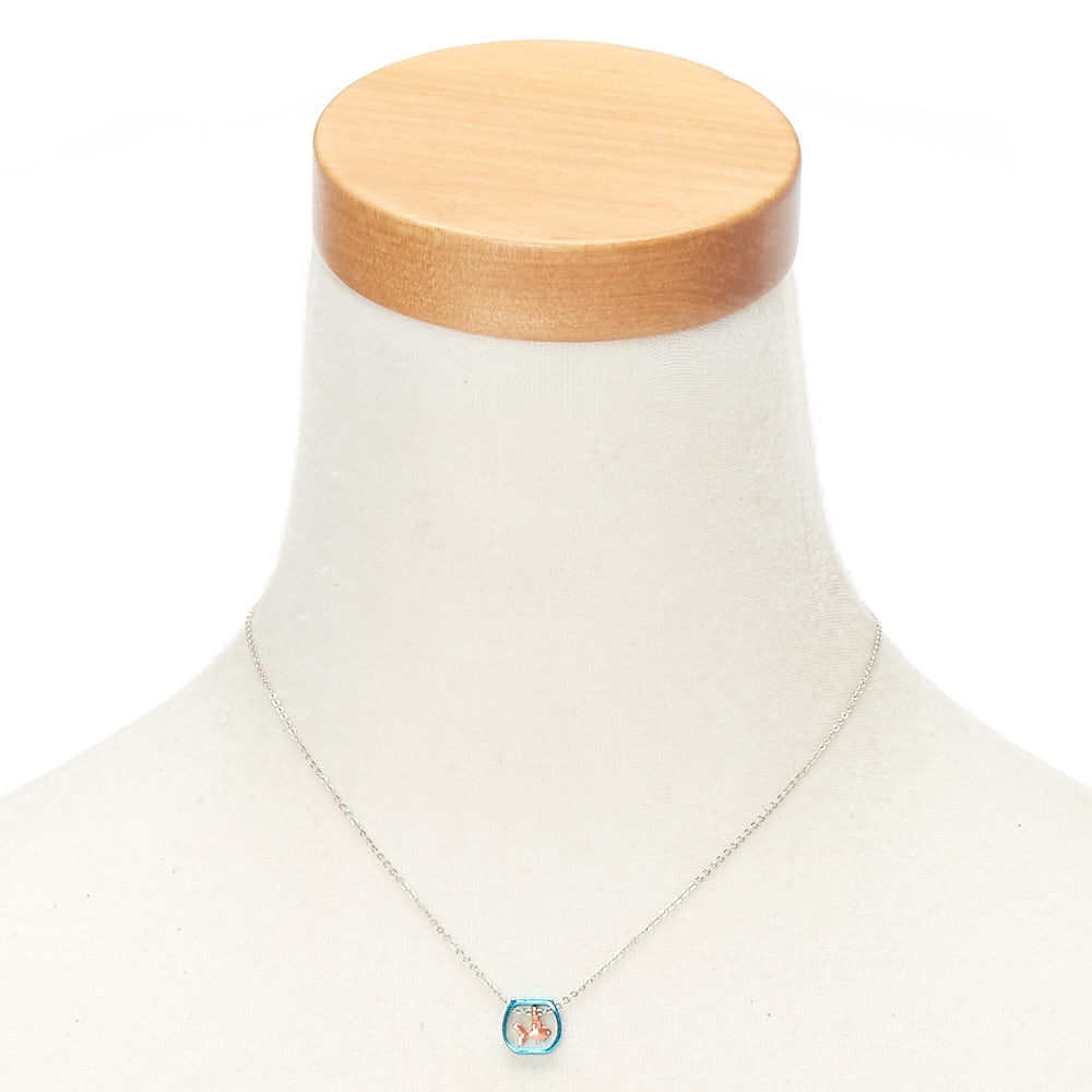 Fishbowl Pendant Necklace,