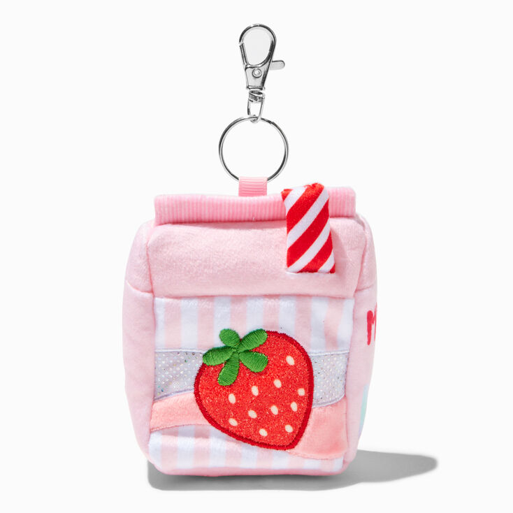 Ensemble d&rsquo;articles de papeterie dans un sac &agrave; dos 10&nbsp;cm lait fraise,