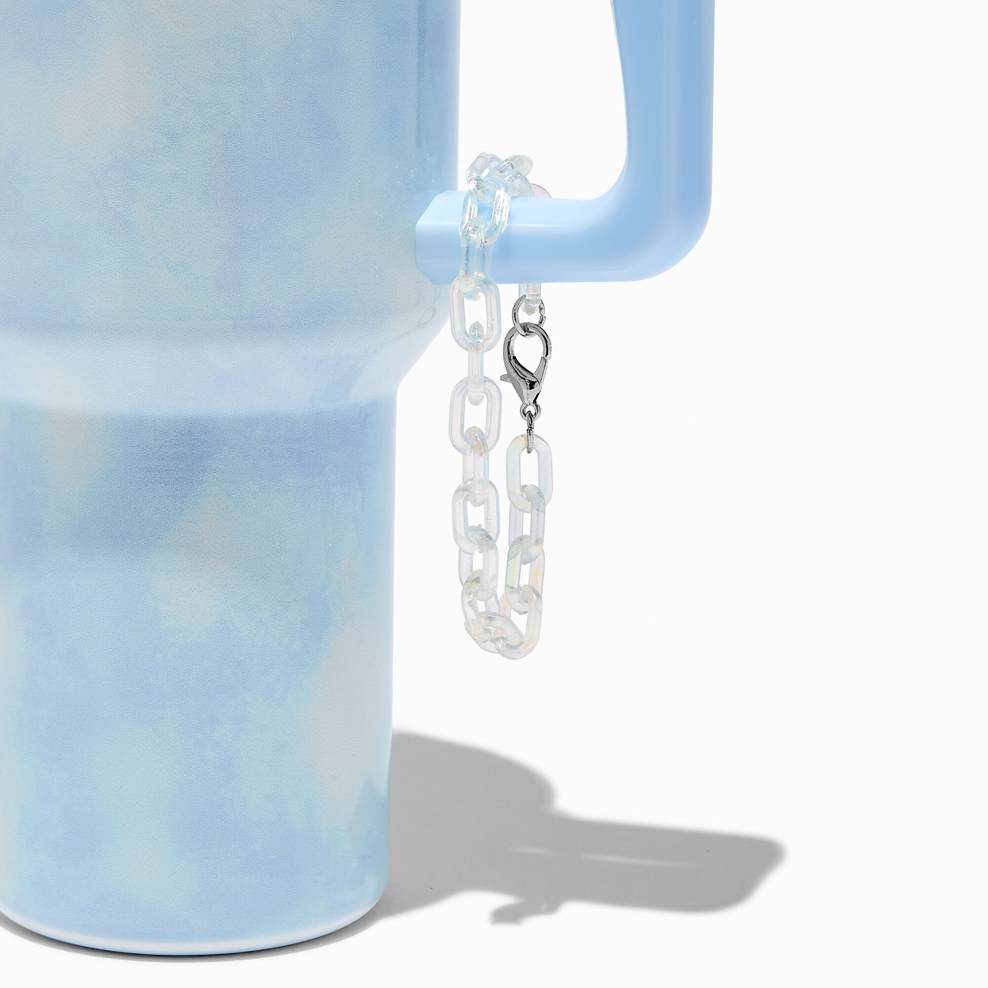 Clear Chain-link Handle Charm,