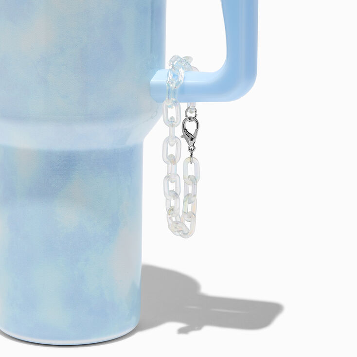 Clear Chain-link Handle Charm,