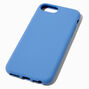 Solid Cornflower Blue Silicone Phone Case - Fits iPhone&reg; 6/7/8/SE,