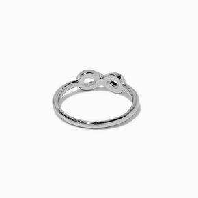 Silver-tone Infinity Ring,