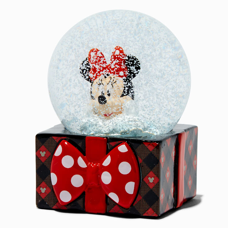 Disney Minnie Mouse Holiday Snow Globe,
