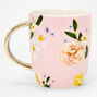 Mama Knows Best Floral Ceramic Mug,