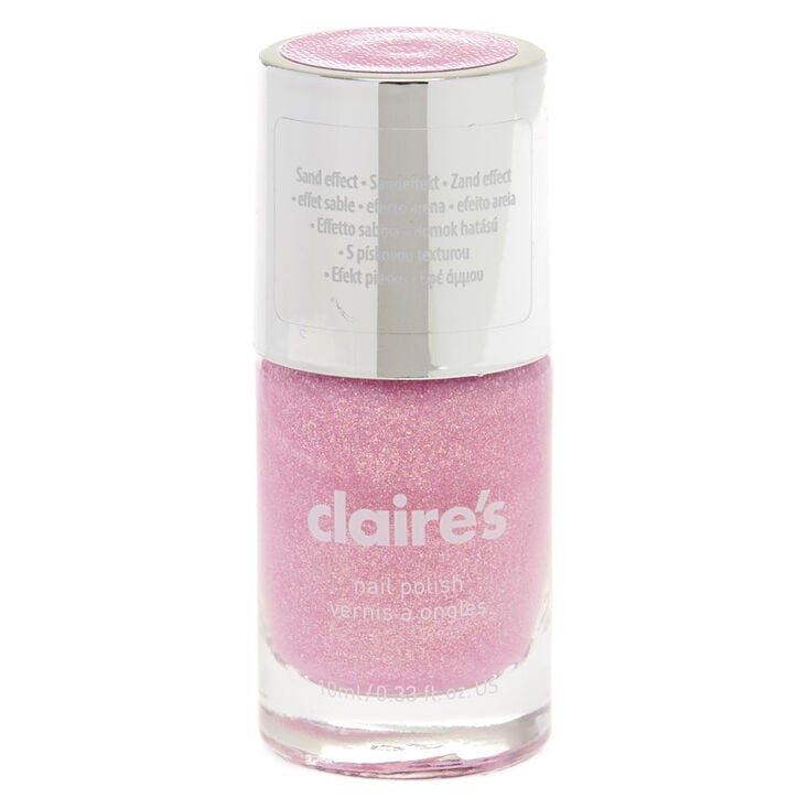 Glitter Sand Nail Polish - Pink Pastel,