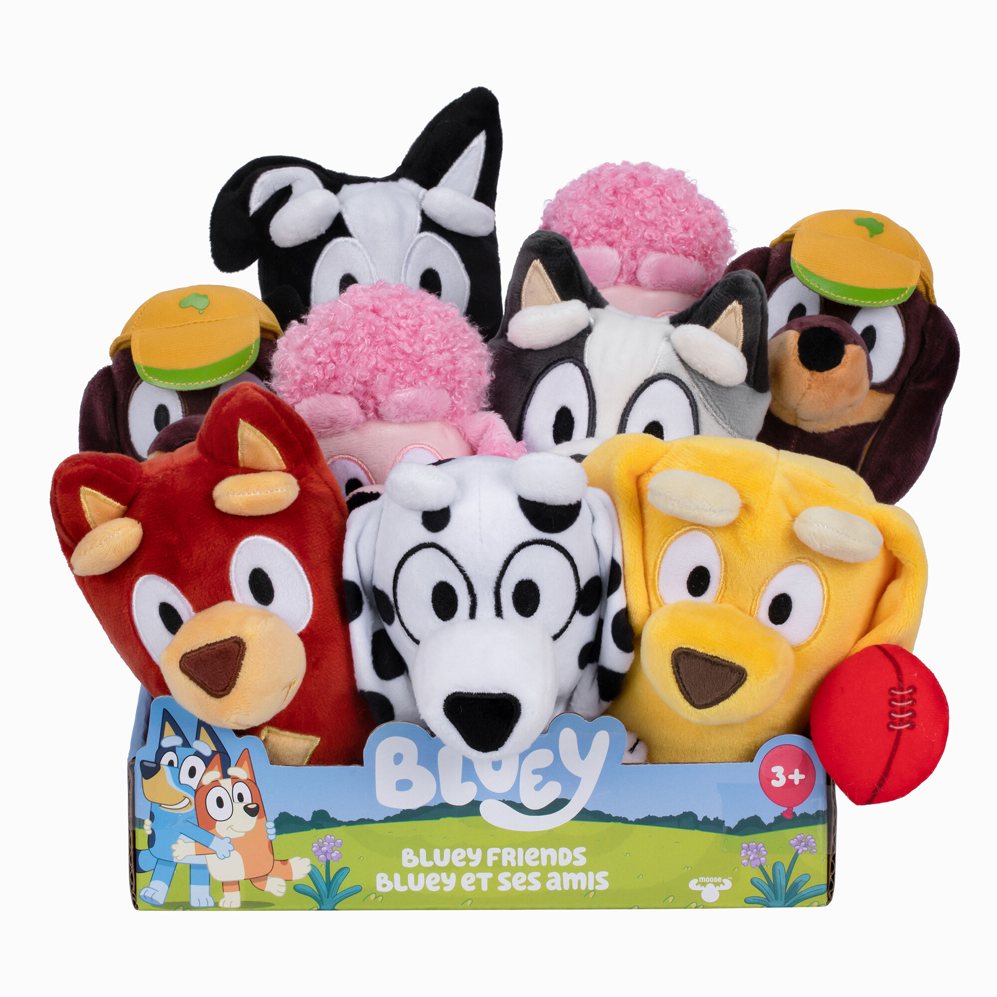 Bluey Friends Assorted Soft Toy Styles Vary