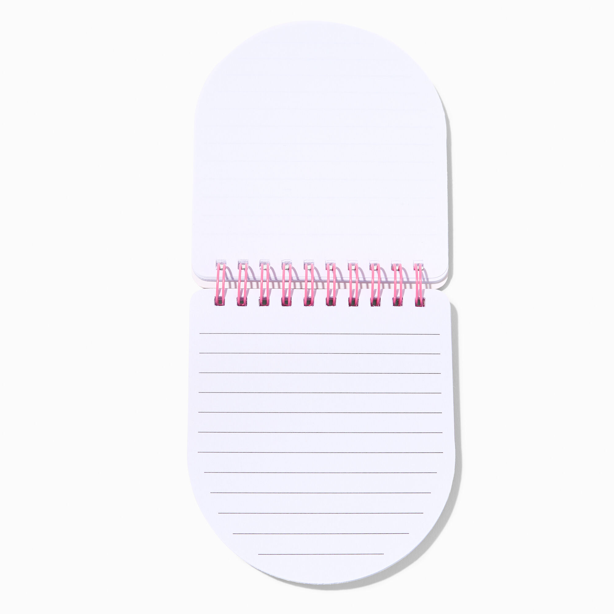 Glitter Butterfly Spiral Notepad,