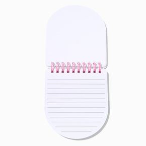 Glitter Butterfly Spiral Notepad,