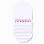 Glitter Butterfly Spiral Notepad,
