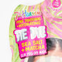 7th Heaven Tie Dye Sea Salt and Matcha Clay Peel Off Face Mask,