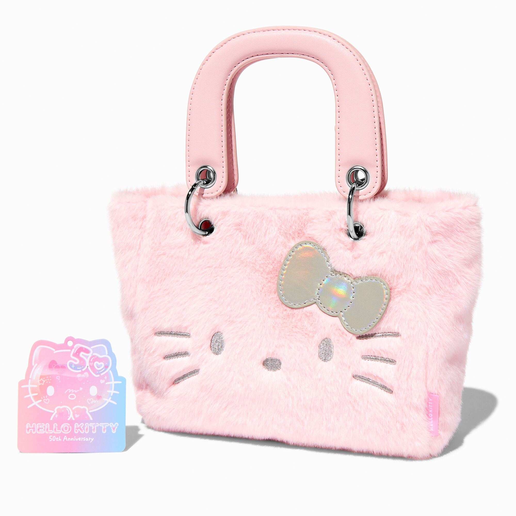 Hello Kitty Furry Pink Tote Bag