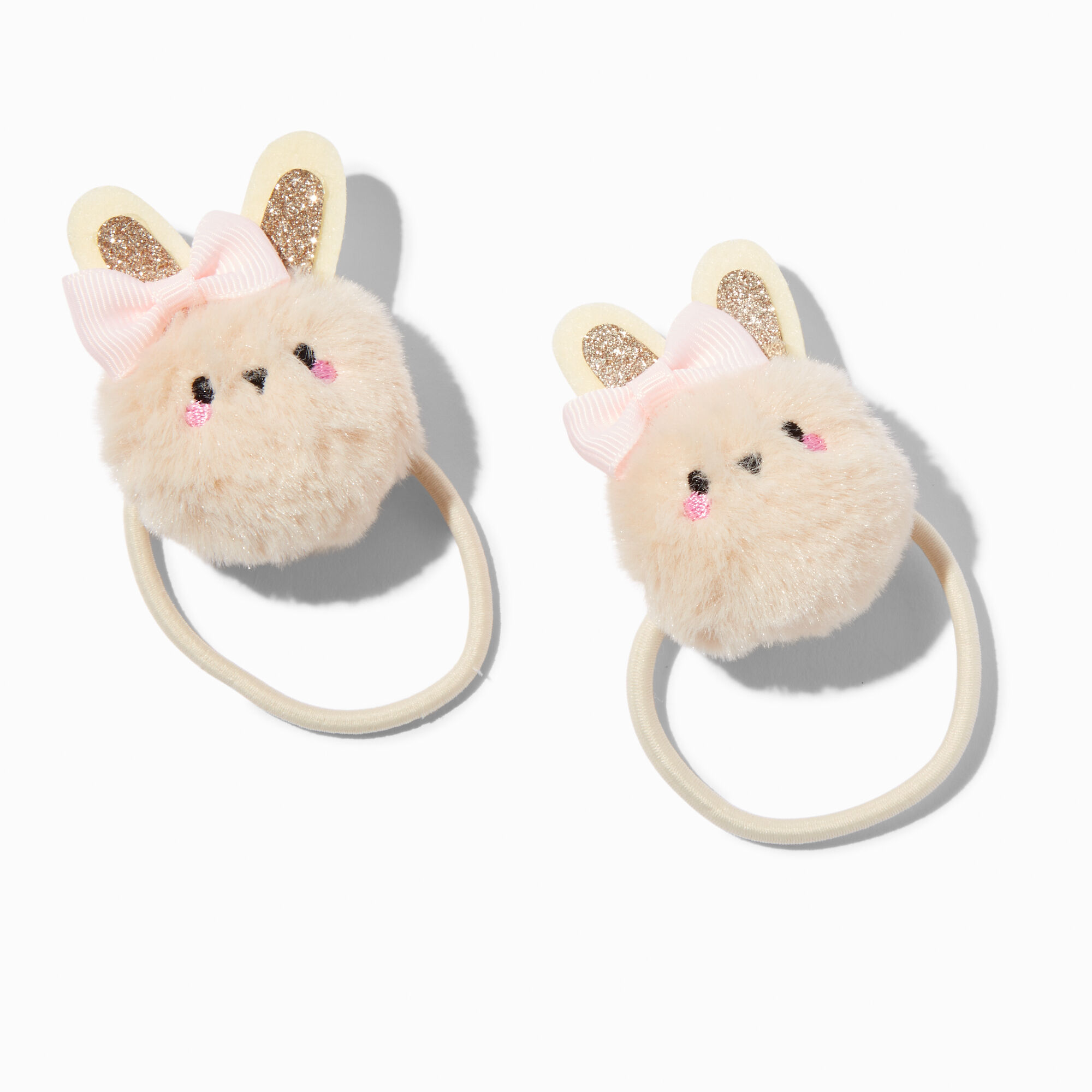View Claires Club Plush Bunny Hair Ties 2 Pack information