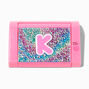 Bedazzled Initial Pink Mechanical Lip Gloss Set - K,