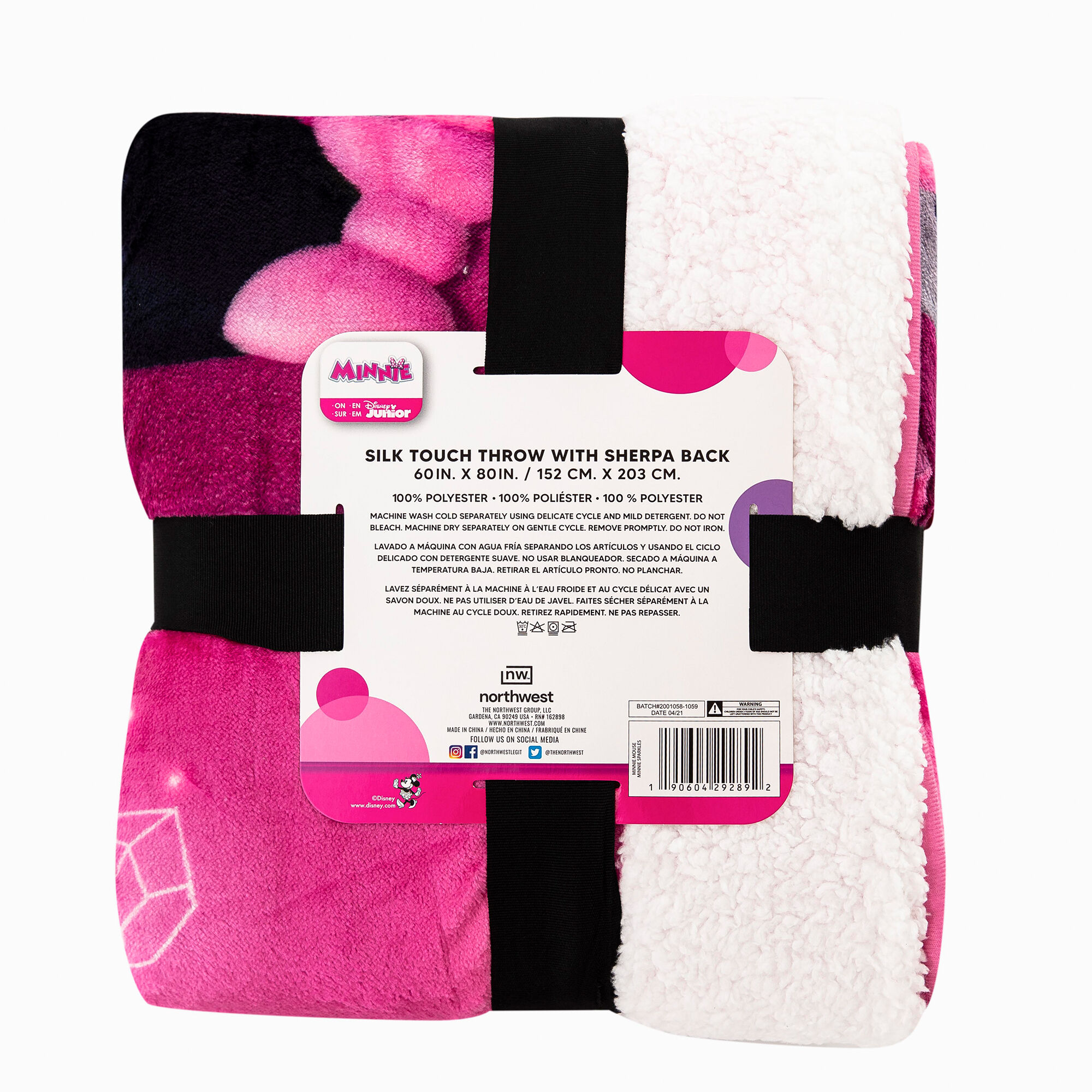 Minnie mouse on sale sherpa blanket